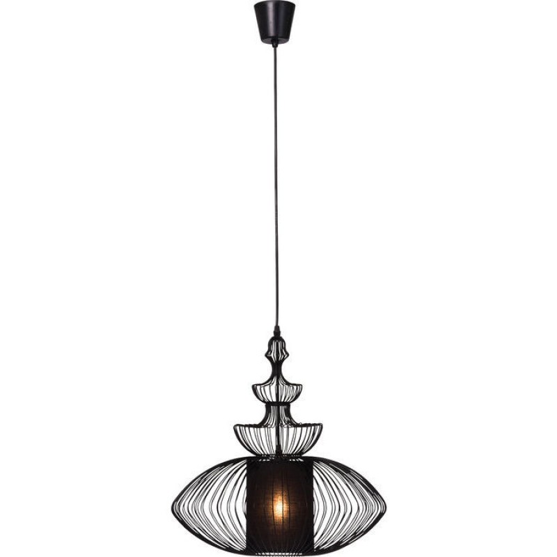 Pendant Lamp Swing Iron Oval